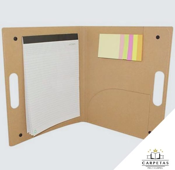 lasmejorescarpetas.com - Encuentra en Puebla - Carpeta Publicitaria Ecologica Con Block