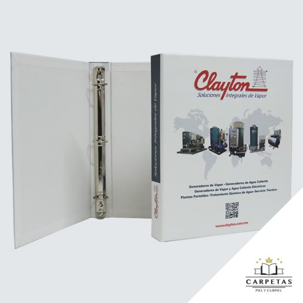 encuentra las mejores carpetas en Puebla - carpeta pegada promocional con herraje de una pulgada 151