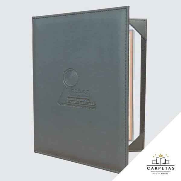 encuentra las mejores carpetas en Puebla - porta diploma con cuatro esquineros al interior viene cosido 166