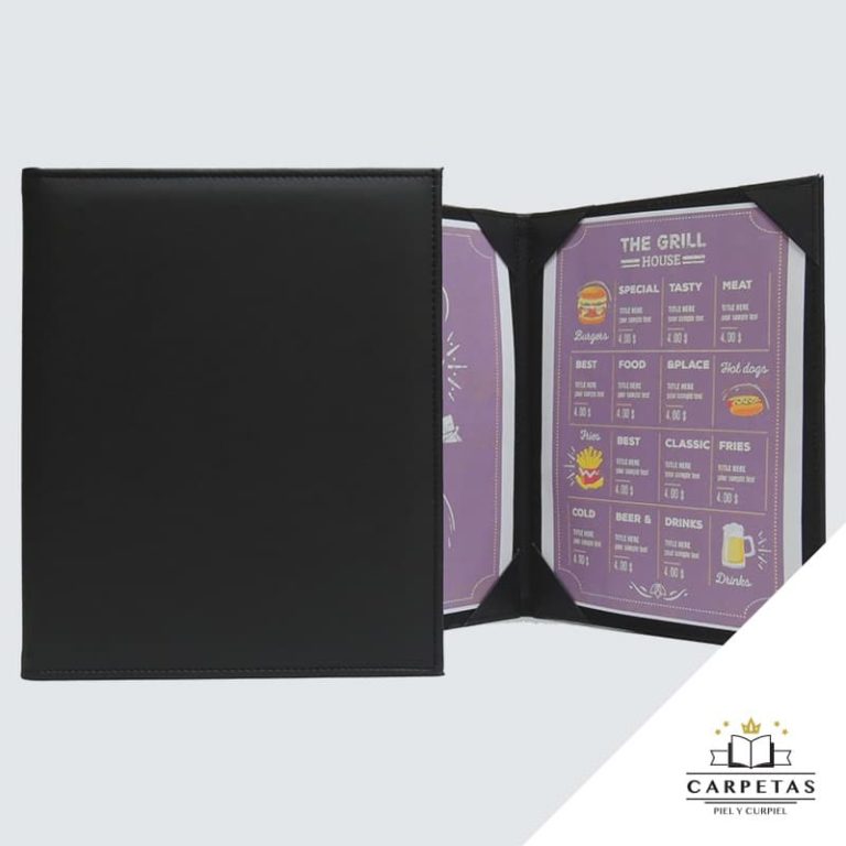Porta Menú con 8 esquineros - Portamenus, Portamenus Para Restaurantes ...