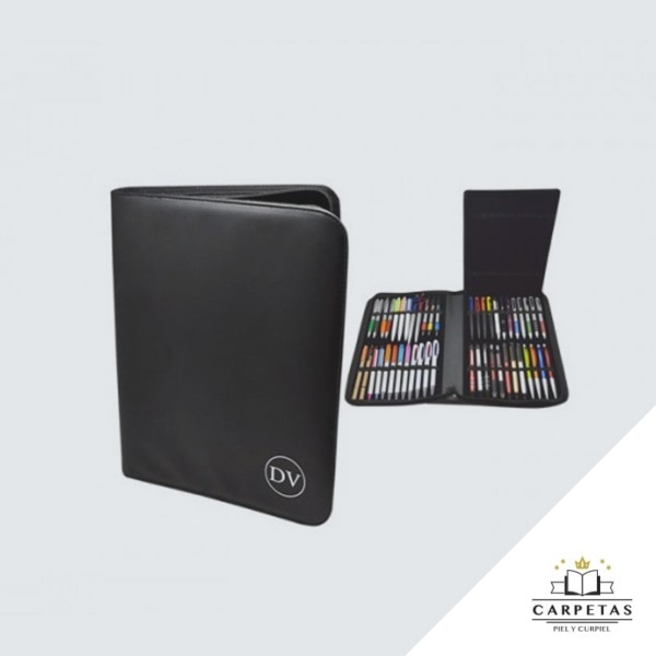 CARPETA DOBEL de curpiel en puebla